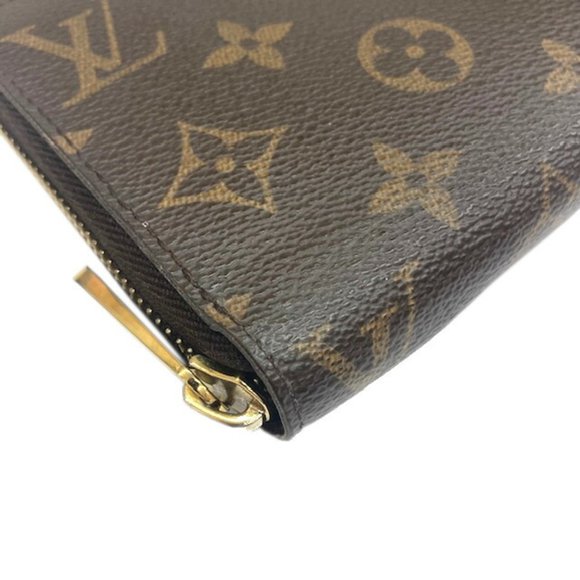 LOUIS VUITTON Monogram Zippy Wallet Round Zipper Long M60017 Men's Women's - Picture 5 of 10